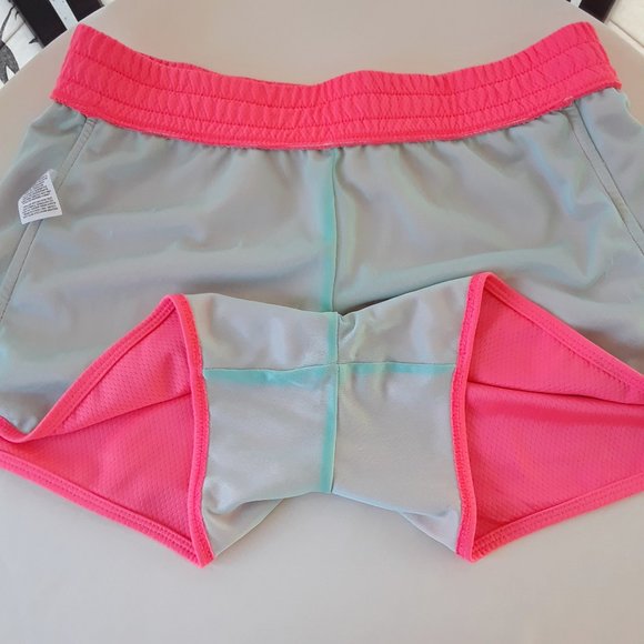 Danskin Bundle of 2 Running Mesh Shorts - Pink & Coral - Picture 12 of 16